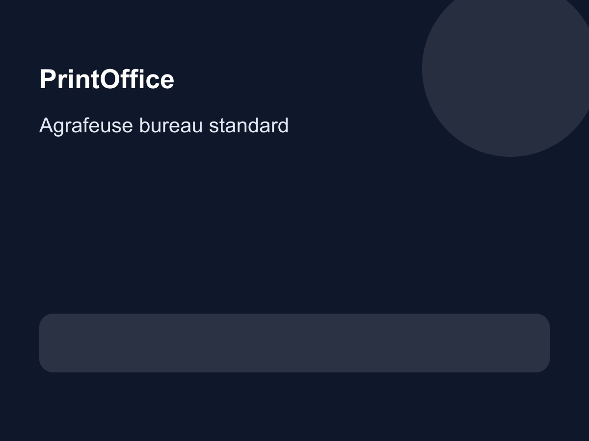 Fournitures PrintOffice